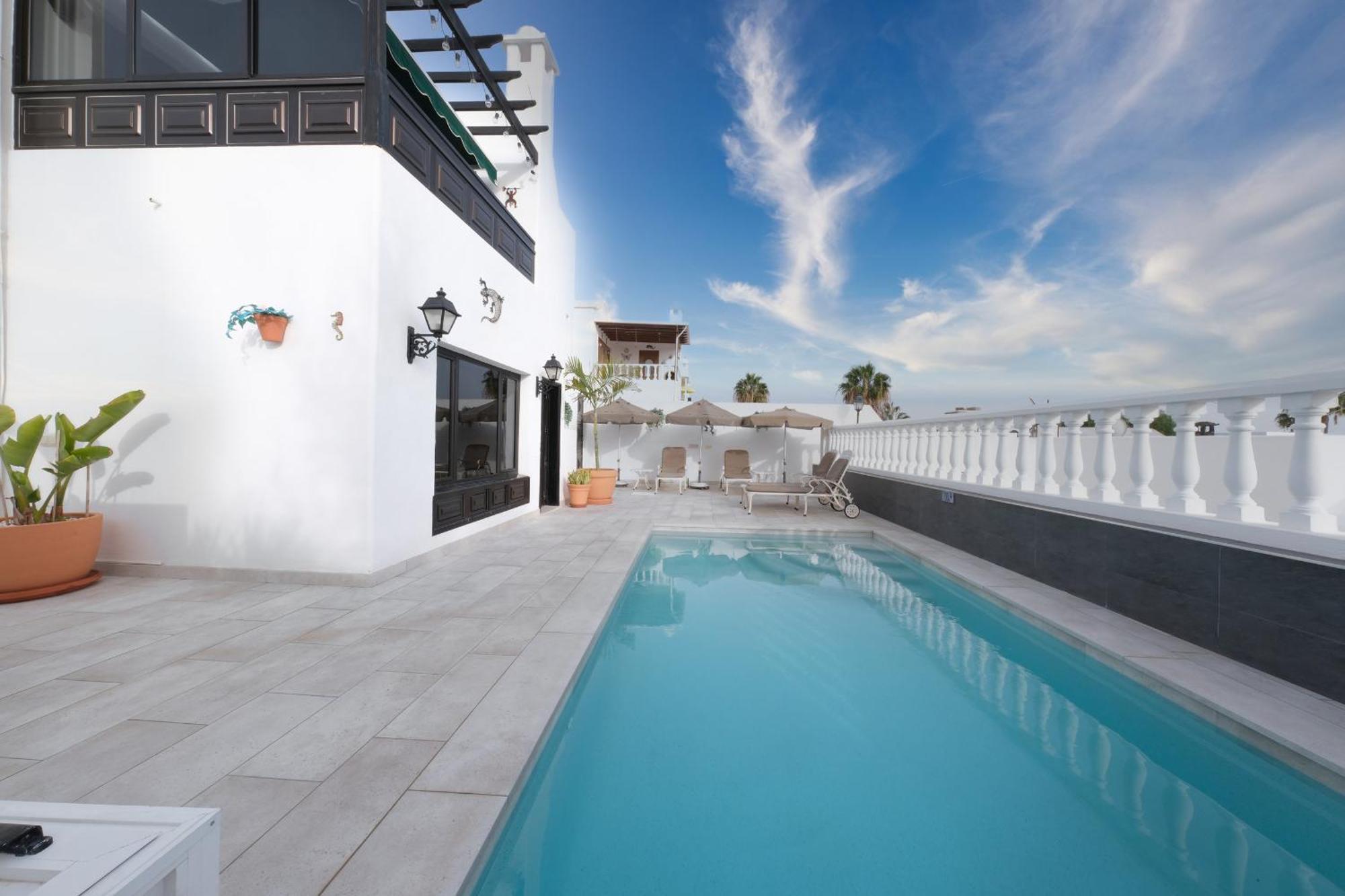 Вилла Casa San Valentin Con Piscina Privada Пуэрто дель Кармен Экстерьер фото