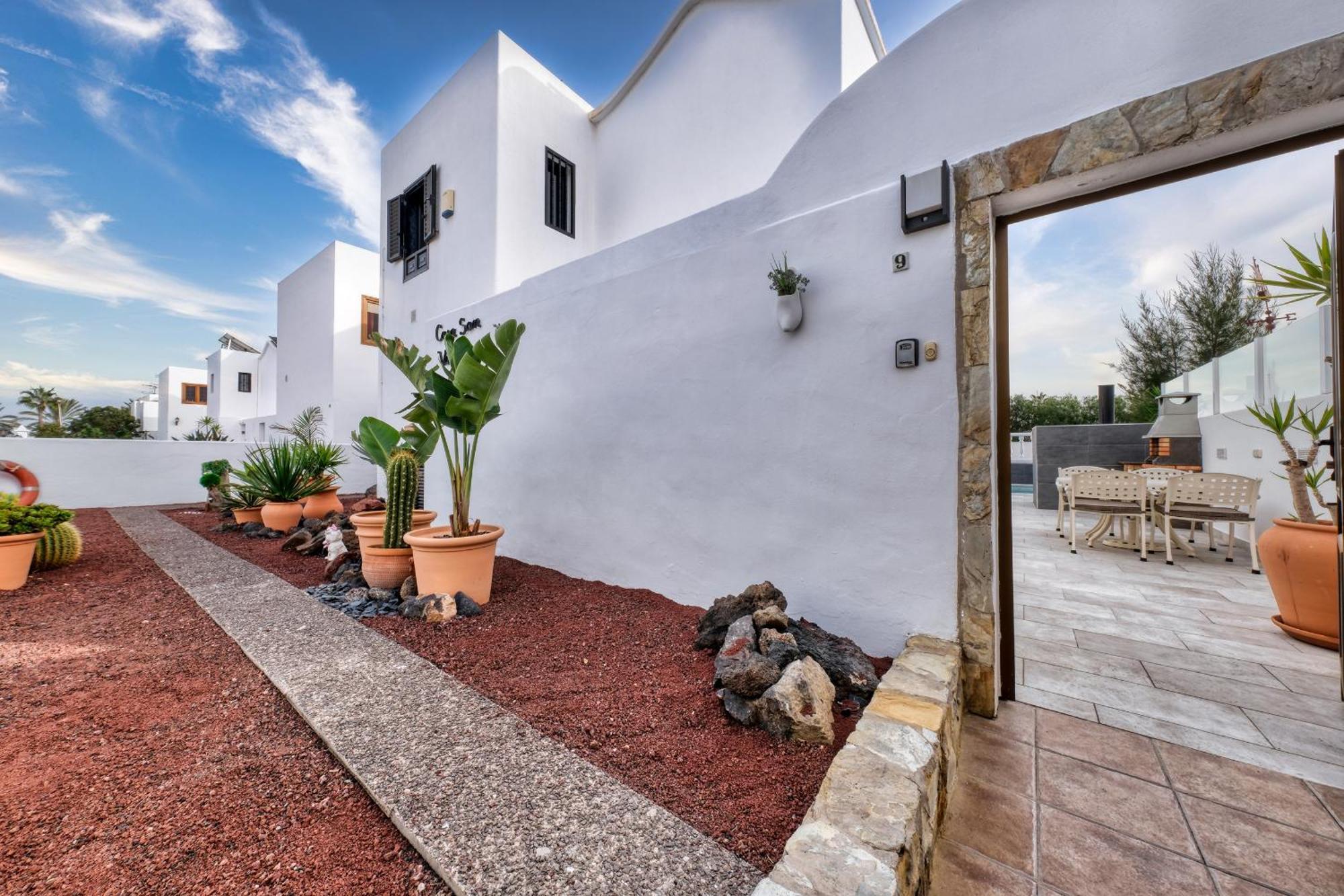 Вилла Casa San Valentin Con Piscina Privada Пуэрто дель Кармен Экстерьер фото